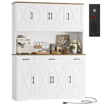 Modern Farmhouse Hutch 1