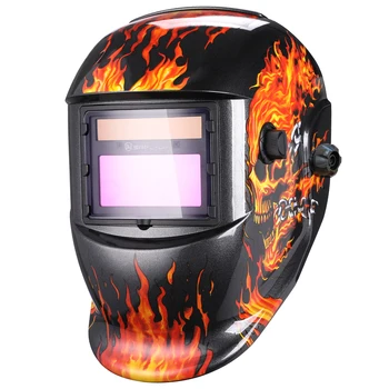 Maschera per saldatura SAFEUP Casco per saldatura professionale con oscuramento automatico Colore vero per saldatrice ad arco MMA MIG Saldatore automatico
