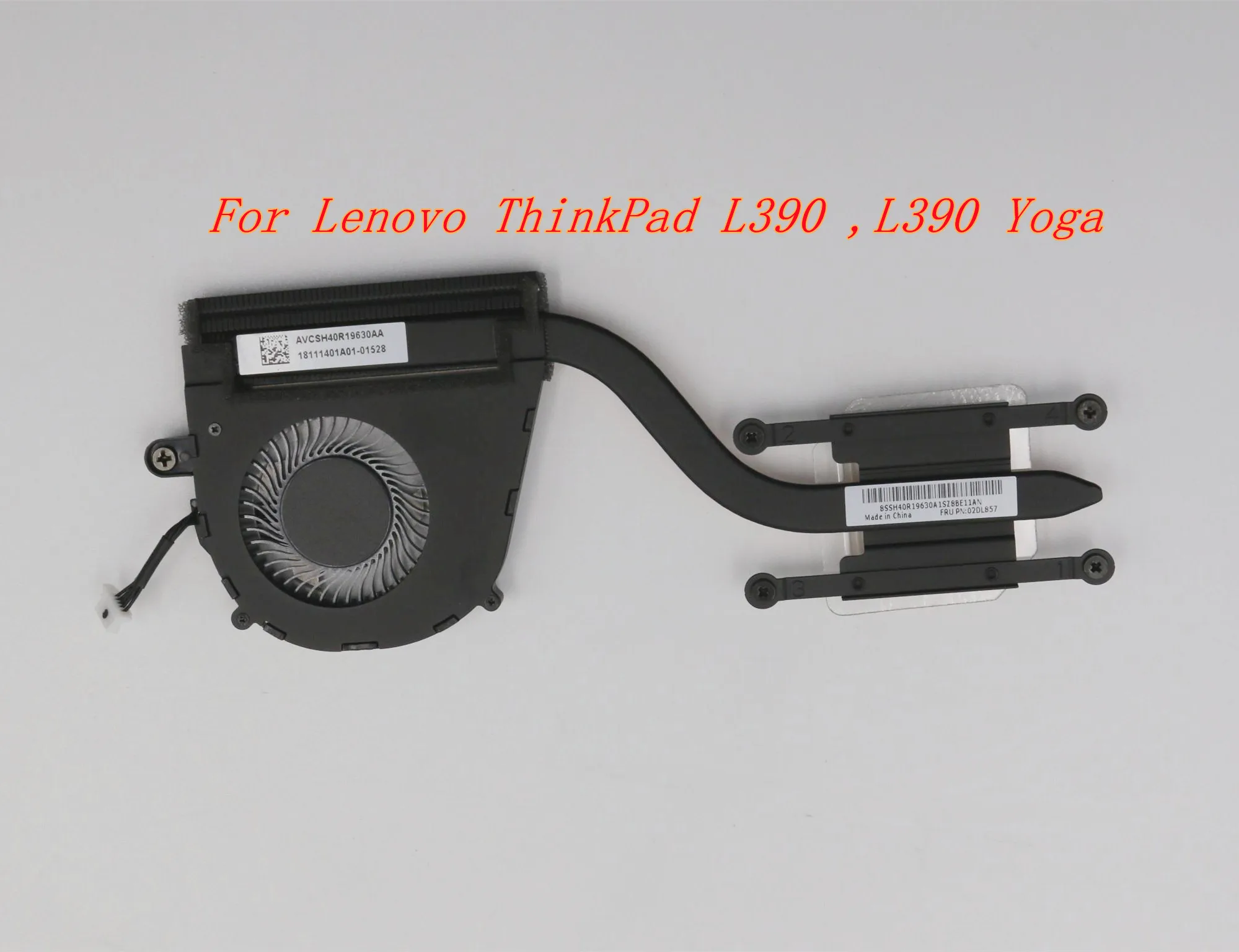 

New/Orig For Lenovo ThinkPad L390 ,L390 Yoga Laptop CPU Cooling Fan Heatsink Assembly Radiator Cooler 02DL856 02DL857