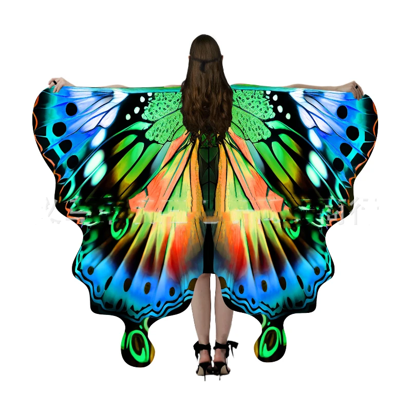 Butterfly Wings Adult Women Butterfly Wings Shawl Halloween Costumes Adult Butterfly Fairy Costume Halloween Butterfly Costume
