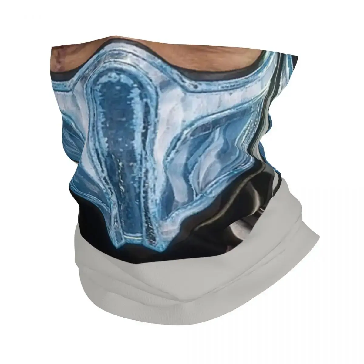 

Бандана для шеи Mortal Kombat Sub Zero для мужчин и женщин, зимний походный лыжный шарф, гетры, чехлы для лица с изображением скорпиона