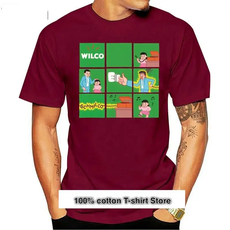 Ropa De Hombre Wilco Schmilco Allbum Cubierta Nueva Camiseta Unisex