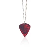 Explosion Unique Season 4 Eddie Guitar Pick Necklace Heart-Shaped Ruby Pendant Birthday Anniversary Gift 2