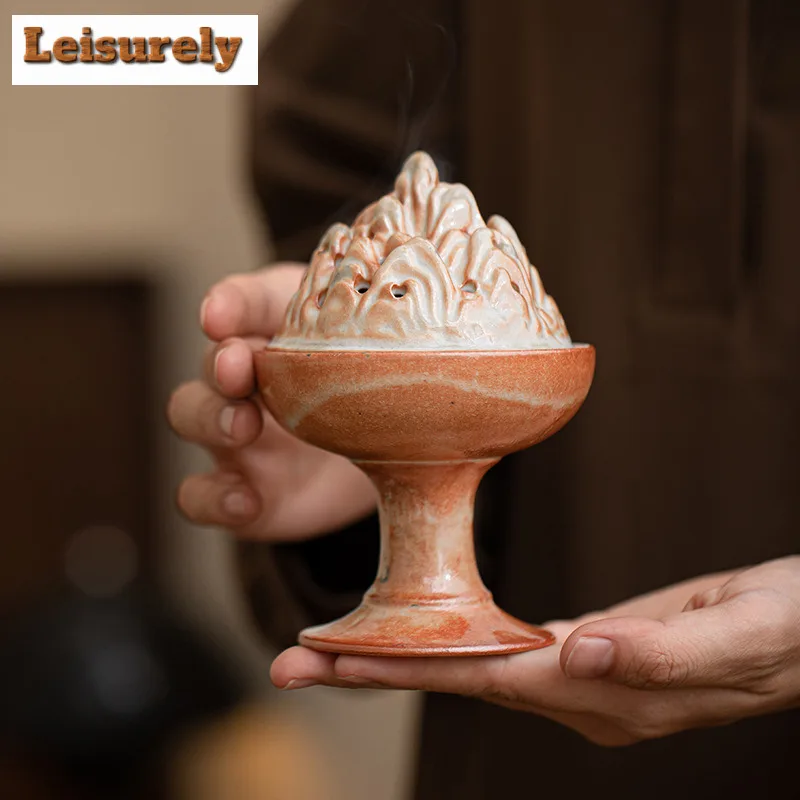 Mountain Incense Holder Mist Smoking Steamers Incense Burners Aromatherapy Smell Distributor Censer Home Supplies Decoration