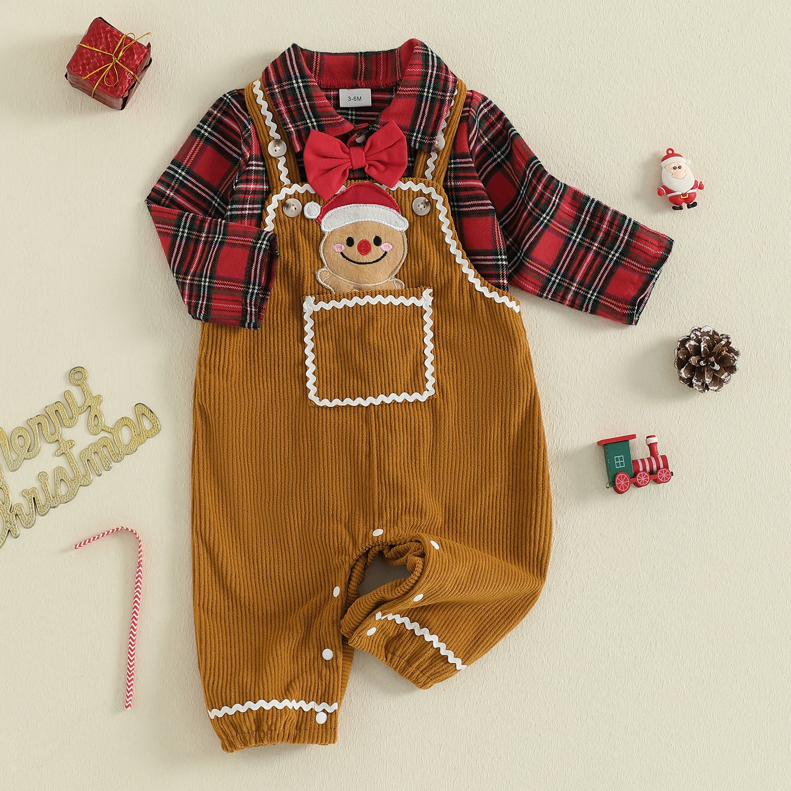 Baby Boy Christmas Outfit 1