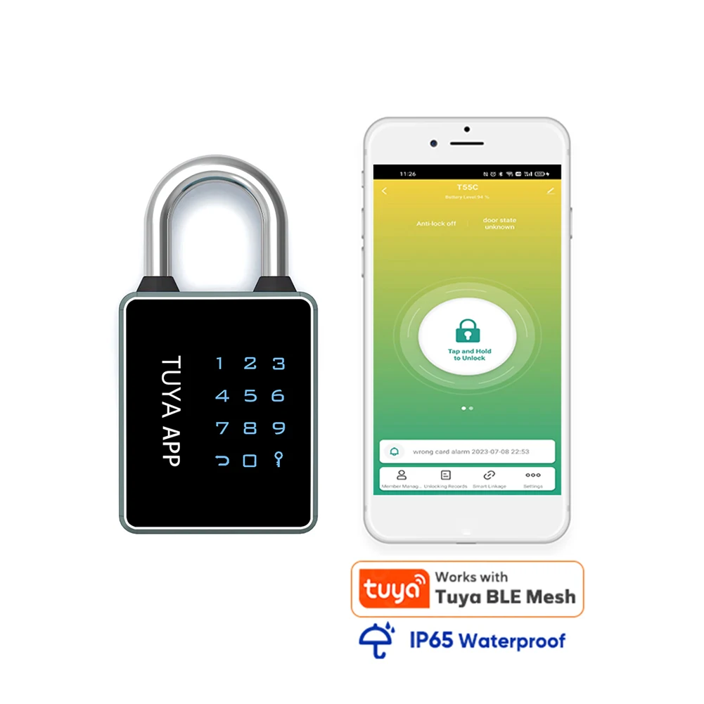 Intelligent Wifi Elektronisch Deurslot met Vingerafdruk en Digitaal Toetsenbord, Smart Code Deurslot voor Thuis Intelligent Wifi Elektronisch Deurslot met Vingerafdruk en Digitaal Toetsenbord, Smart Code Deurslot voor Thuis