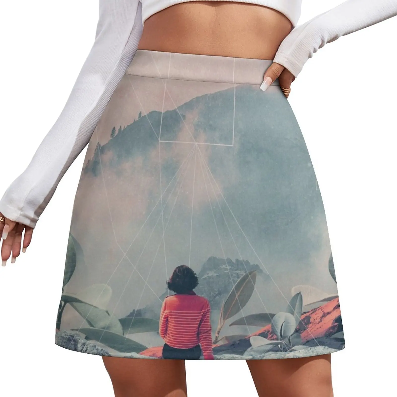 Lost in the 17th Dimension Mini Skirt dresses summer woman 2024 Summer skirt adobe dimension cc