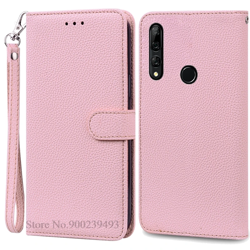 Leather Flip Wallet Case - Soft Silicone Book Cover