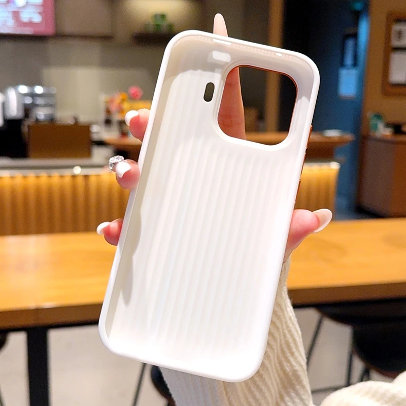 Luxury PU Leather Colored Splicing Ultra-Thin Protective Smartphone Case