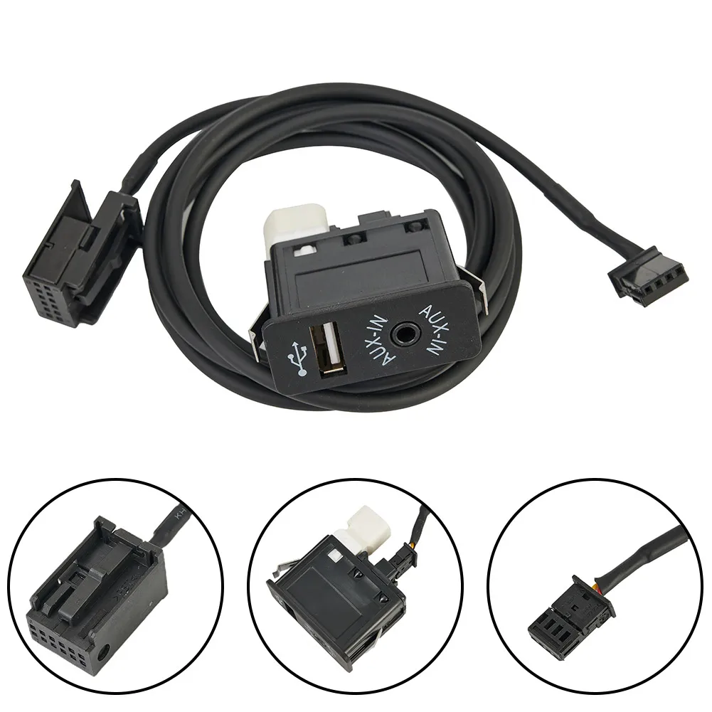 

Car Aux Usb Port Interface Switch Panel Music Adapter For BMW Mini E39 E53 Z4 E85 E86 X3 E83 Car Accessorie