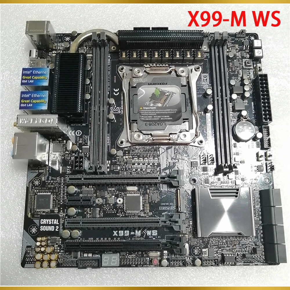 Per La Scheda Madre Della Workstation Asus X99 Lga 2011-V3 Supporta I7 Ddr4 X99-M Ws