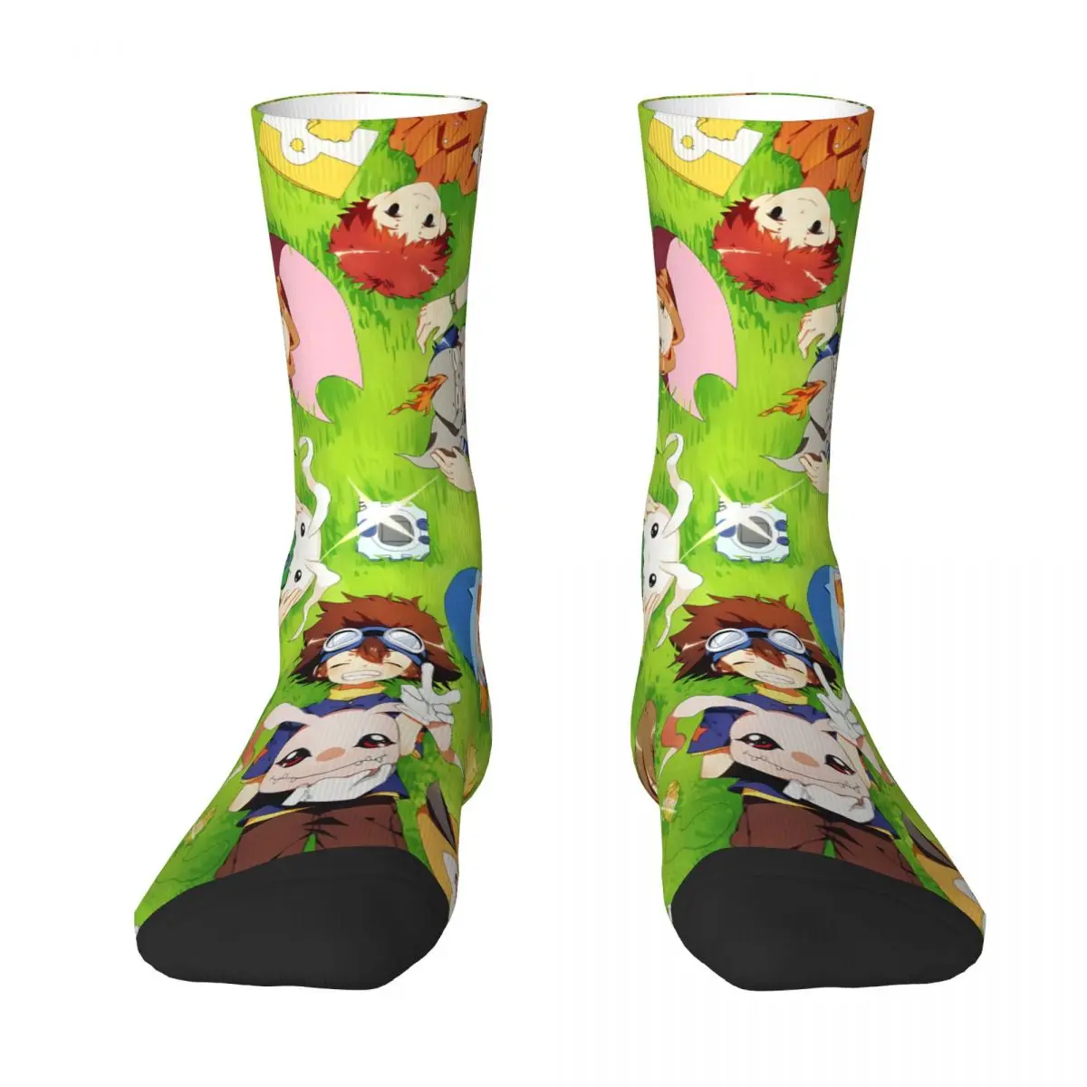 

Cool Digimon Adventure Yagami Taichi Anime Sock Socks Men Women Polyester Stockings Customizable Funny