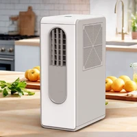 Climatiseur portable sans conduit pour le refroidissement de la cuisine, 500W (1800 BTU) Refroidissement rapide, avec filtre à contrôle d'huile 4