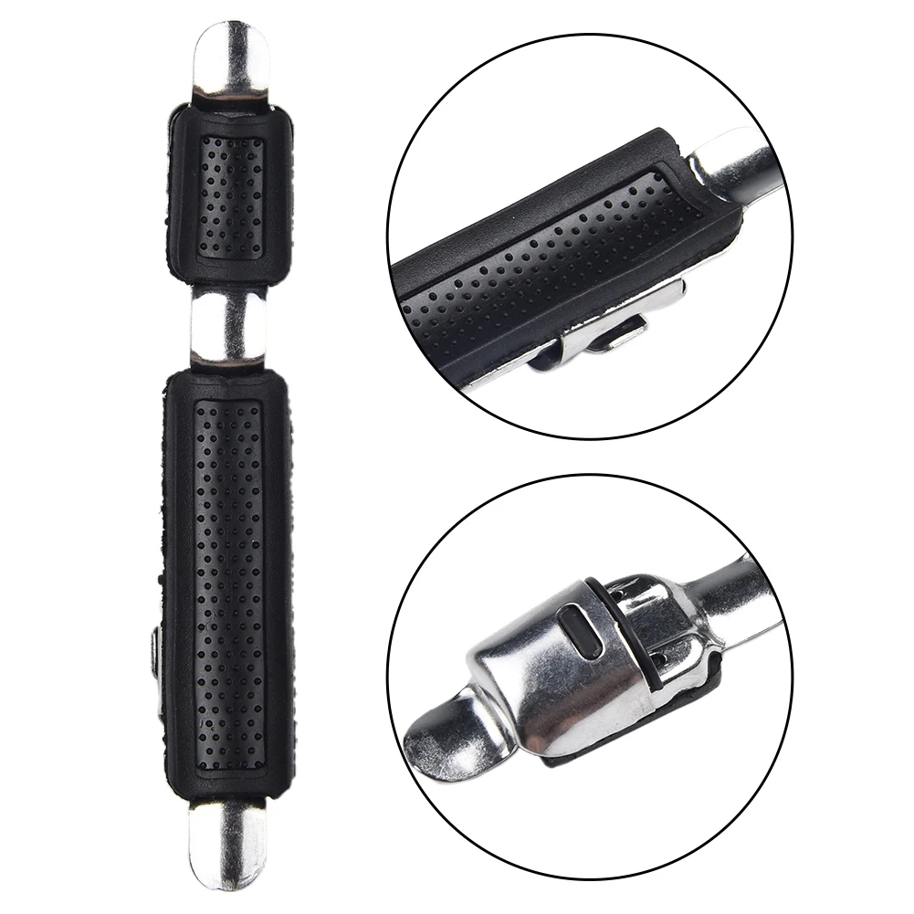 1pc Angeln Reel Halter 12,5*1,9 cm Edelstahl Für Sitz Platte Angelrute Gebäude DIY Griff Reel Halter clip Zubehör – Detail 5