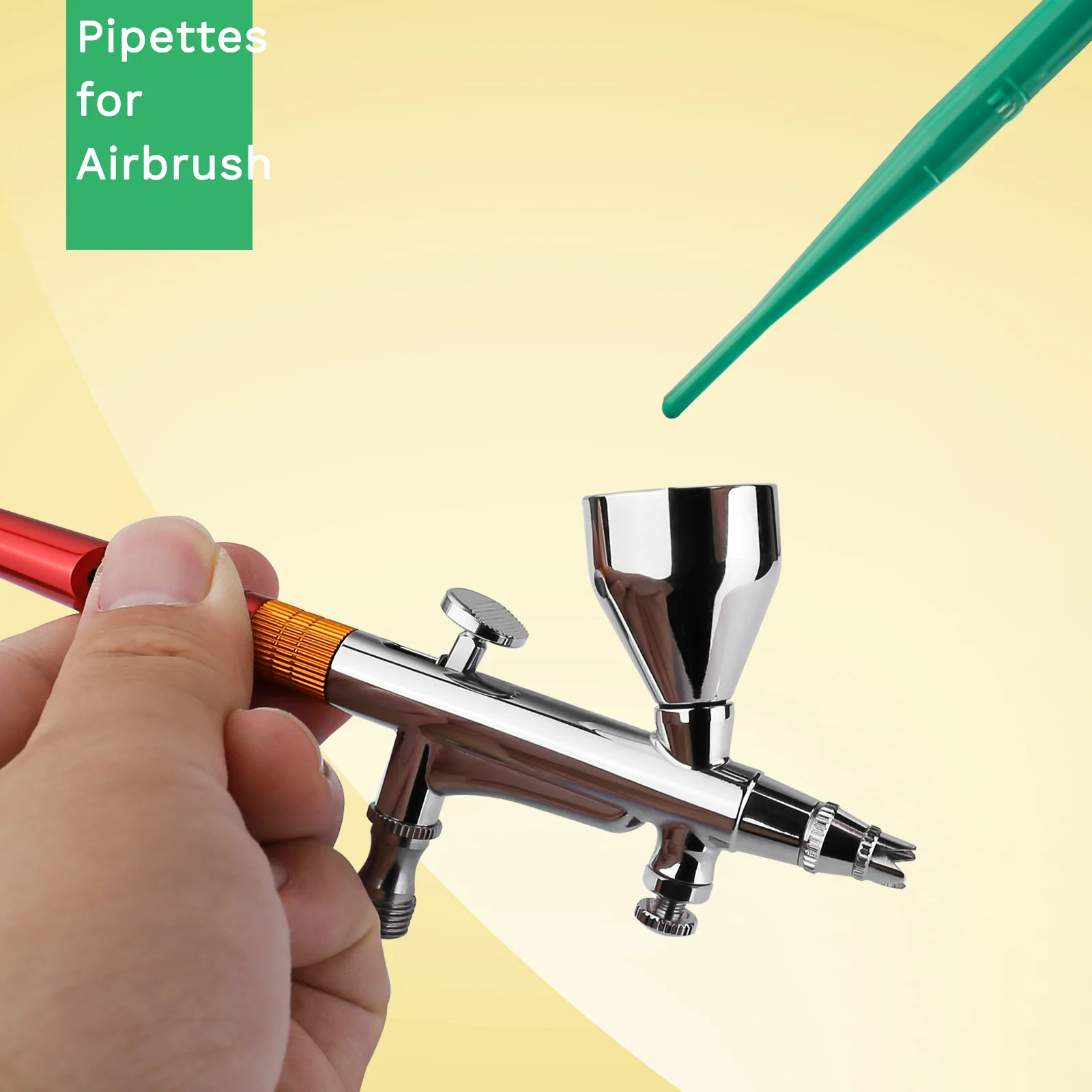 Pipetas de transferencia de plástico con aerógrafo, gotero desechable para ojos, aceites esenciales, herramienta de maquillaje, ciencia y laboratorio, 3ML, 100 piezas