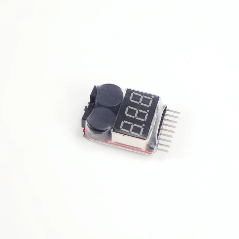 Testeur de batterie Lipo 1-8S avec alarme basse tension 3 pièces