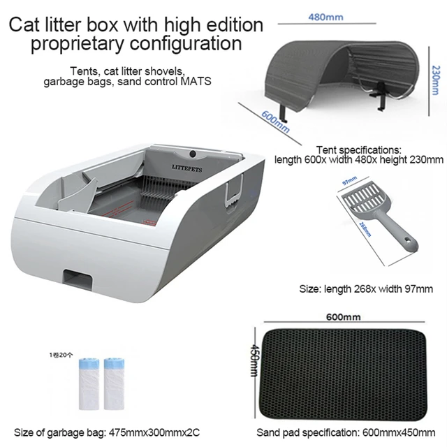 Nature's Miracle Self Cleaning Litter Box Single Cat Nature's