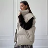 Talenza Women's Cotton Vest Jacket New Sleeveless Sports Casual Solid Color Winter Warm Vest Jacket Vest Women's Cotton Jacket 5