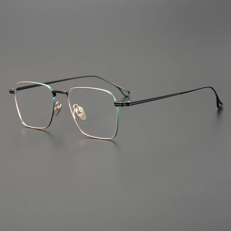 

Retro Square Glasses Frame Men Japan Designer Brand Titanium Optical Eyewear Myopia Presbyopia Women Prescription Eyeglasses