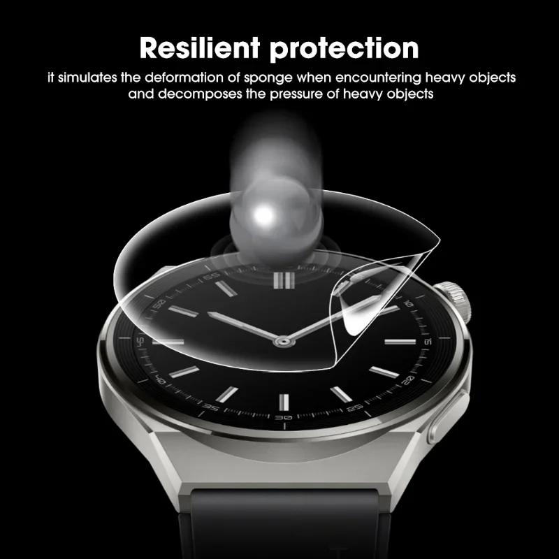 Durable Hydrogel Screen Protector for Huawei Watch GT Series