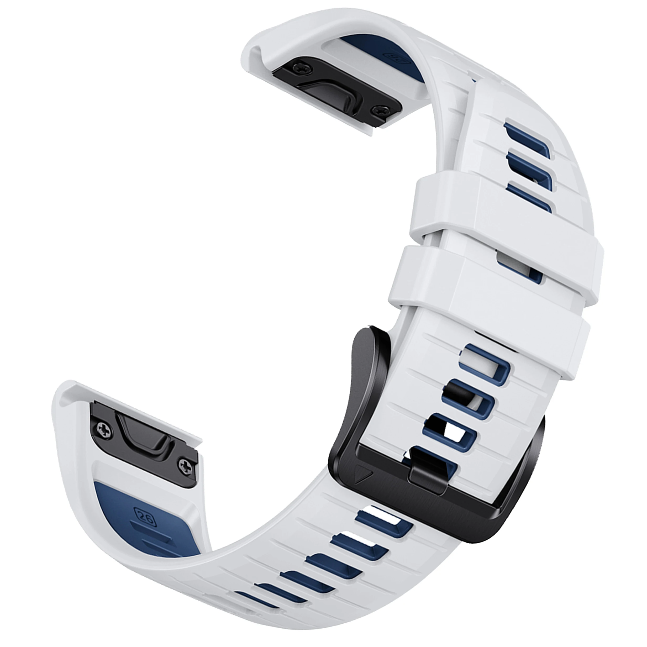Premium Silicone QuickFit Watch Band - Versatile and Durable Strap Bracelet