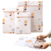3pcs/set Laundry Bag Fine Mesh Blouse Baby Clothes Washing Machine Wash Pouch White Anti Staining for Underwear Bra Socks Shirt 1