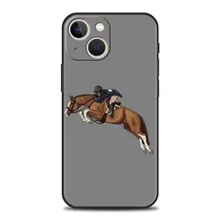 Elegant Equestrian Horse Soft TPU Phone Case - iPhone 13 Mini (A1)