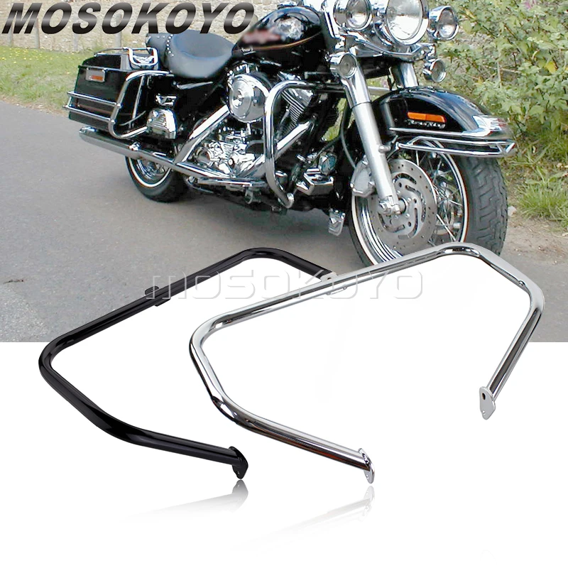 

Motorcycle Engine Guard Highway Crash Bar For Harley Touring Road King Street Electra Glide FLHT FLHR FLHX FLHTK FLHXS 1997-2008