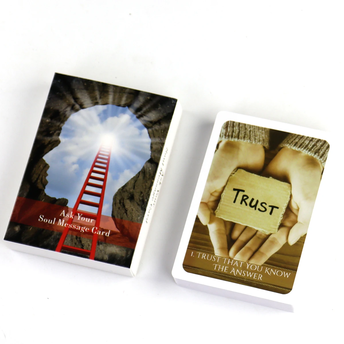 Ask Your Soul Message Card Oracle Cards For Family Party High Quality Fortune Telling Divination Tarot Cards Deck Game 3