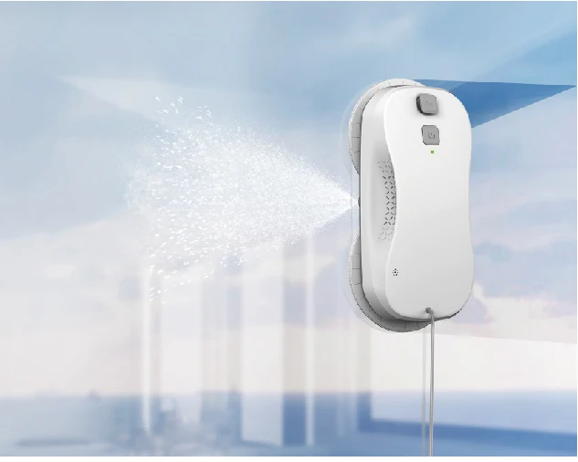 Description Picture 4 of itemCustom Cleaning windows Robot Smart Auto 4 in 1 ultra Slim Window Cleaning Robot Self Portable Window Cleaning Robot Glass