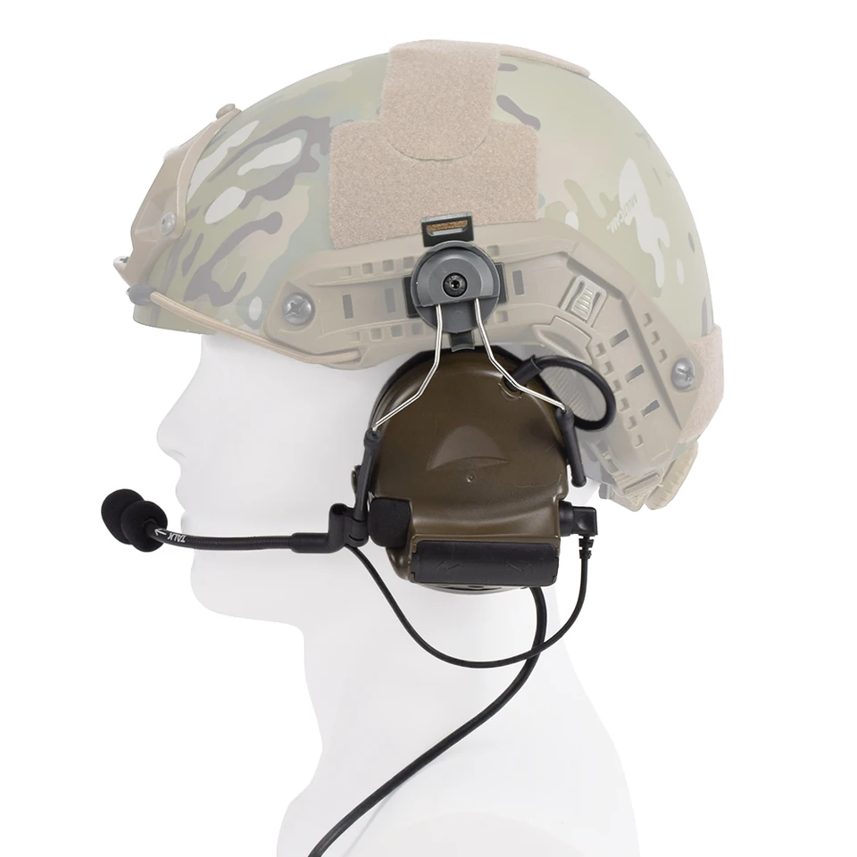 Comtac II ヘッドセット ヘルメット マウント Z-tactical 航空