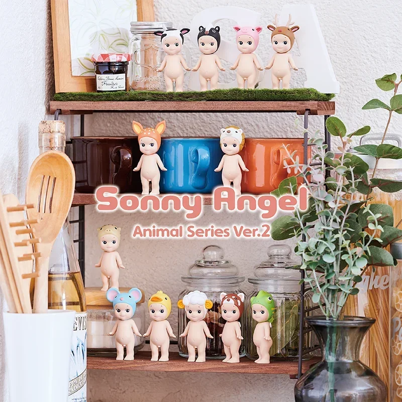 

Animal Seriesver.2 Sonny Angel Anime Figures Blind Box Guess Bag Surprise Box Mystery Box Lucky Box Birthday Decoration Gifts