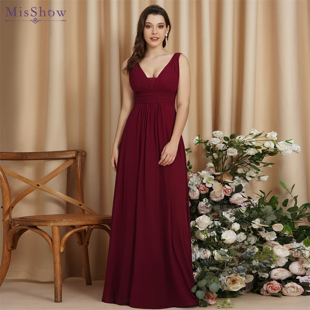 

MisShow Solid Summer Maxi Beach Women Dress 2022 Sexy Pleat Waist Backless Evening Prom Party Dresses Long Vestidos Largos