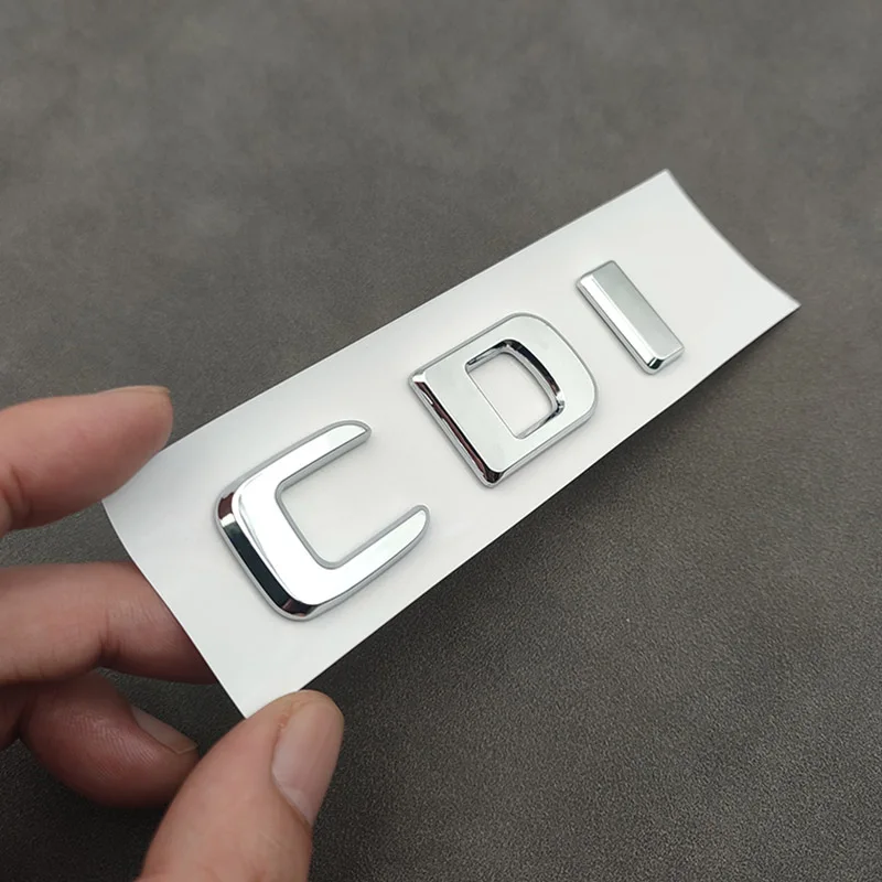 3d ABS Chrome Black Logo C220 Emblem Letters Car Trunk Badge For W204 W205 C 220 C220 Sticker Accessories