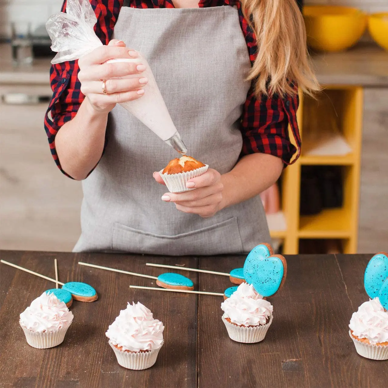 Cream Nozzles Tips Tools Accessories For Cake Decorating Pastry Bag Kitchen Bakery Confectionery Supplies 8/14/26/50pcs Set air fryer accessories cake turntable cake surround film baking mat baking cooling rack
