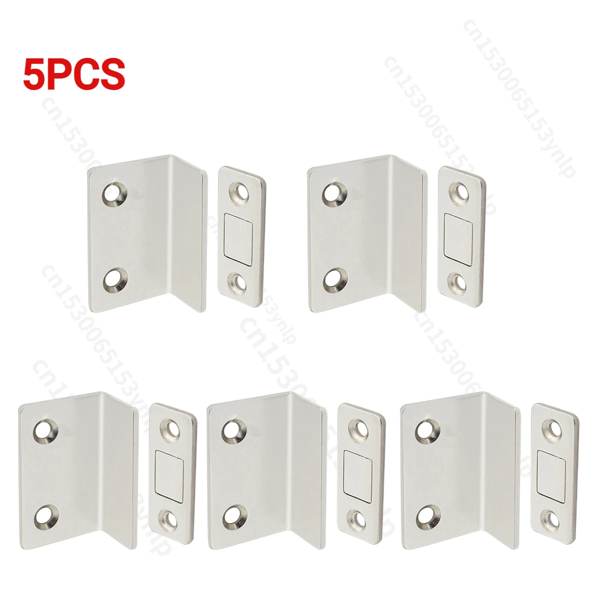 5PCS White