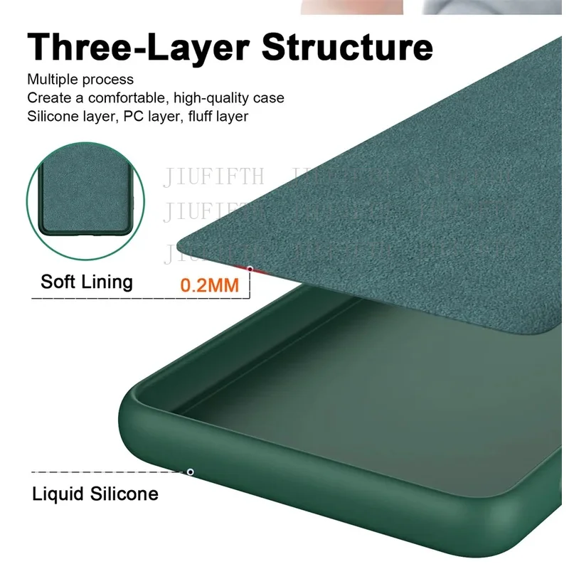 Original Liquid Silicone Armor Rubber Case