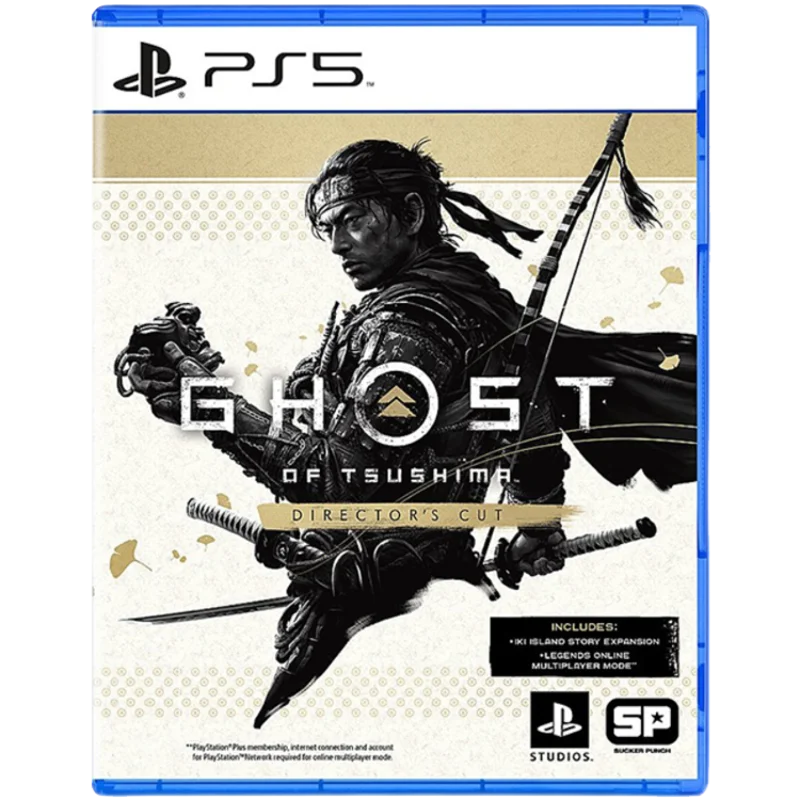 Ghost Of Tsushima Director'S Cut Genuine License New Game Cd Playstation 5 Game Playstation 4 Games Ps4 Versione Coreana