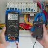 HoldPeak HP-770HC Digital Multimeter Tester True RMS Smart Autoranging Probe With NCV+HP-605A Clamp Adapter 600A  AC/DC Current 5