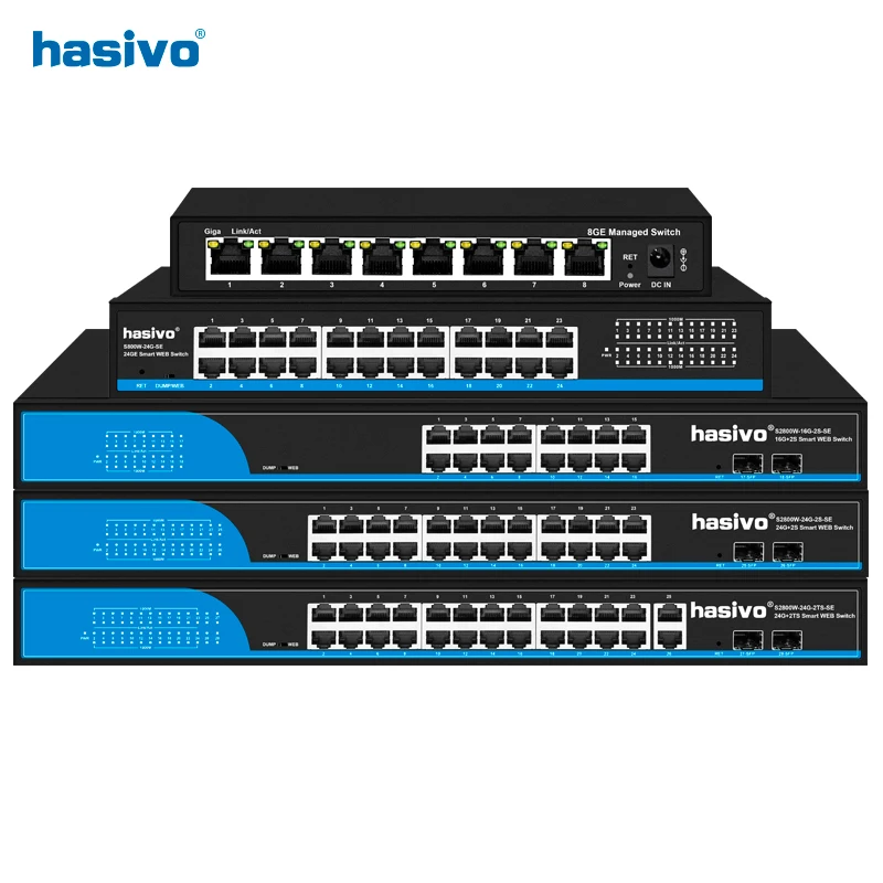 Switch Ethernet 16 24 Portas com Switch de Rede - Imagem 4