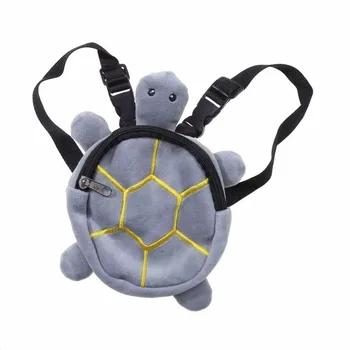 Soft Turtle Shape Dog Backpack Cartoon Portable Puppy School Bag Large Capacity Adjustable Pet Carrier Bag Pet Supplies