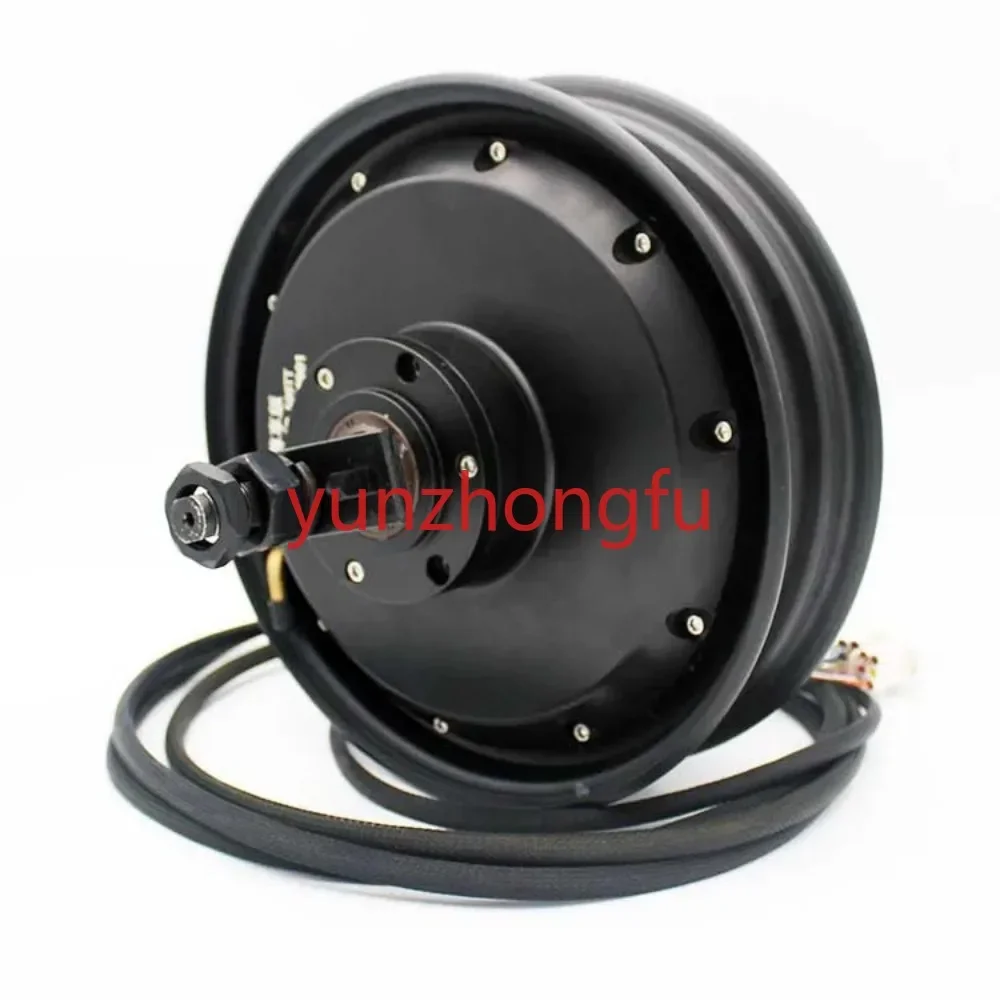 

high power hub motor is suitable for electric bicycle and scooter double Hall WP 10 "brushless DC 4000W