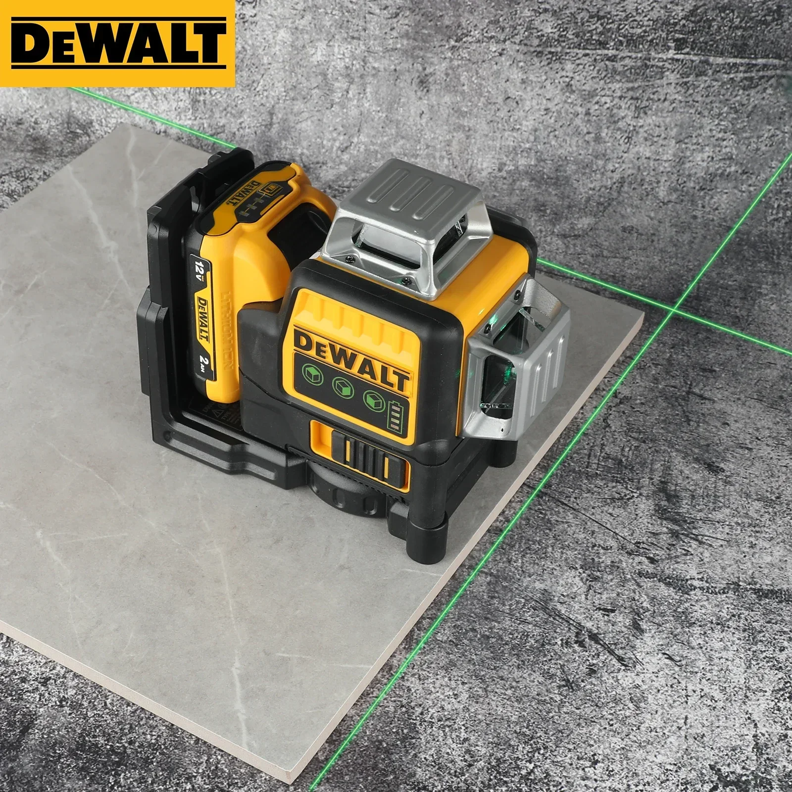 Nivel laser DEWALT DW089LG detaliu produs