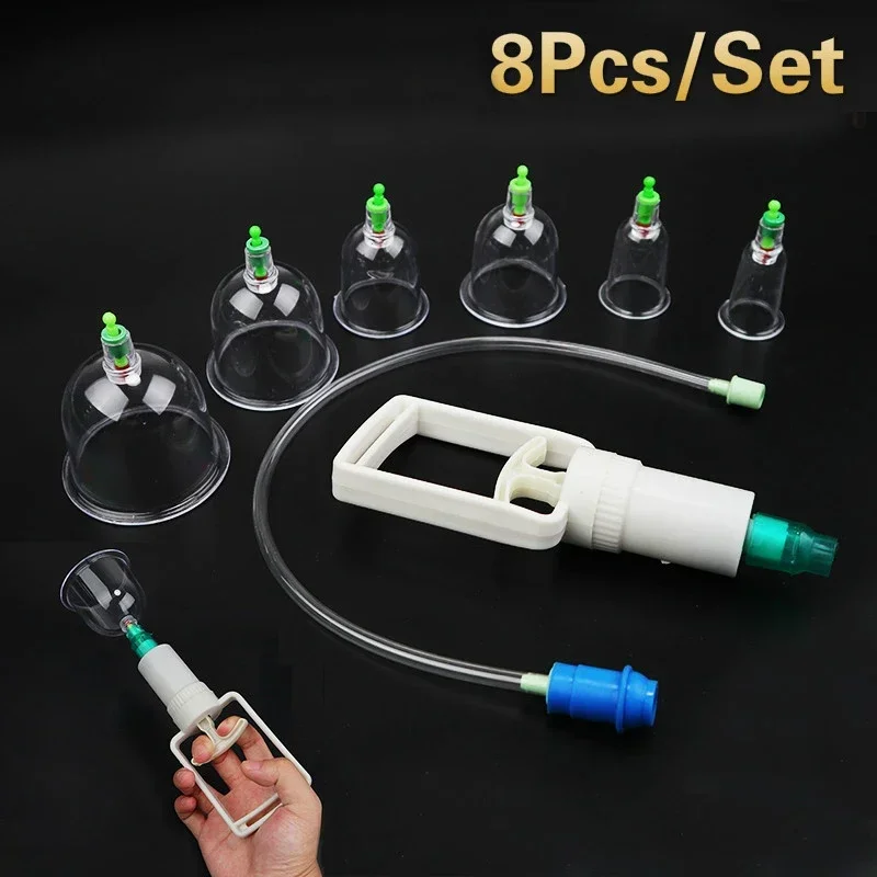 

Medical Jar Vacuum Cupping Cans Cellulite Suction Cup Suction Cups Body Therapy Massage Cans Anti Cellulite Health Care Tools