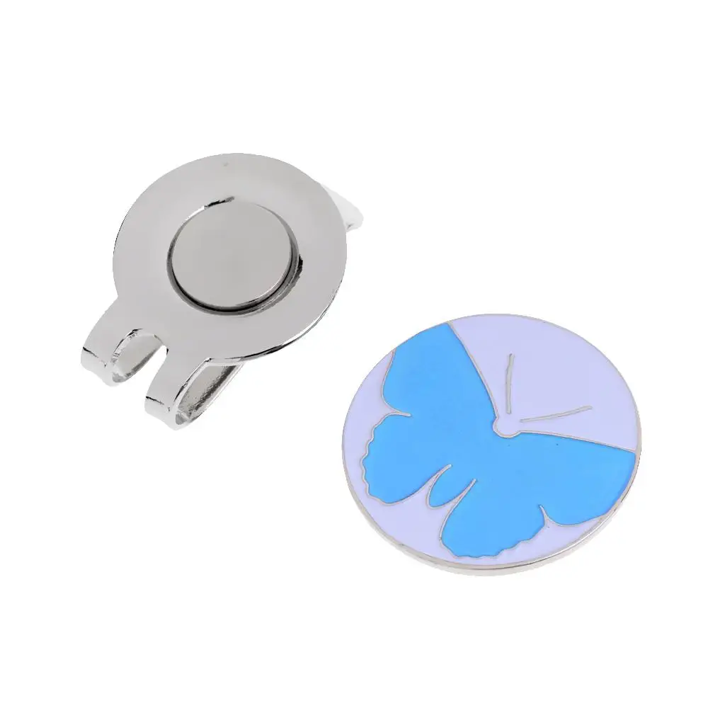 1 Piece Golf Ball Marker Hat Clip Magnetic Durable Golf Gift