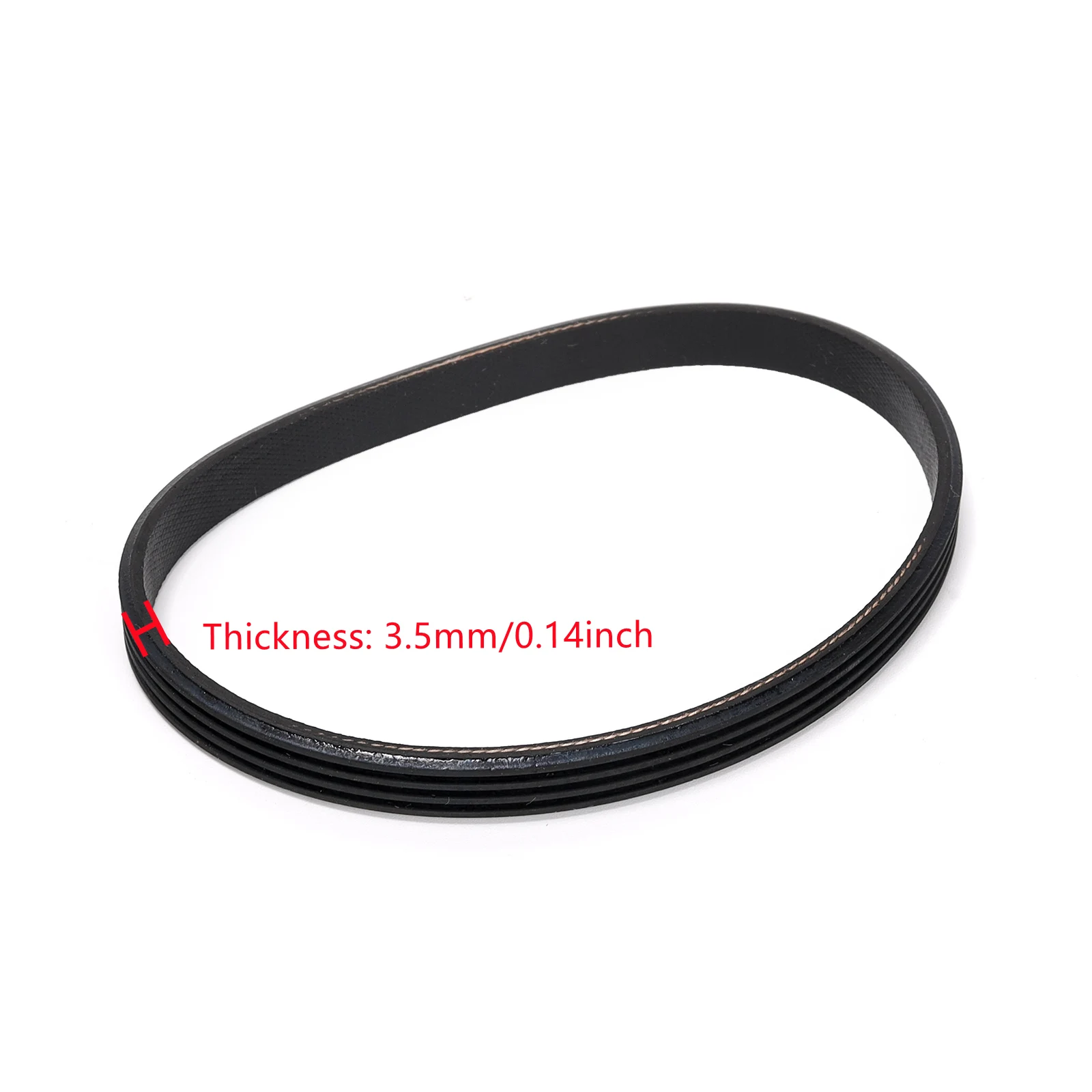 2Pcs/Lot 4PJ307 Rubber Drive Belt Replacement Belt Compatible With Stanley Bostitch & Husky Air Compressors (AB-9075047)