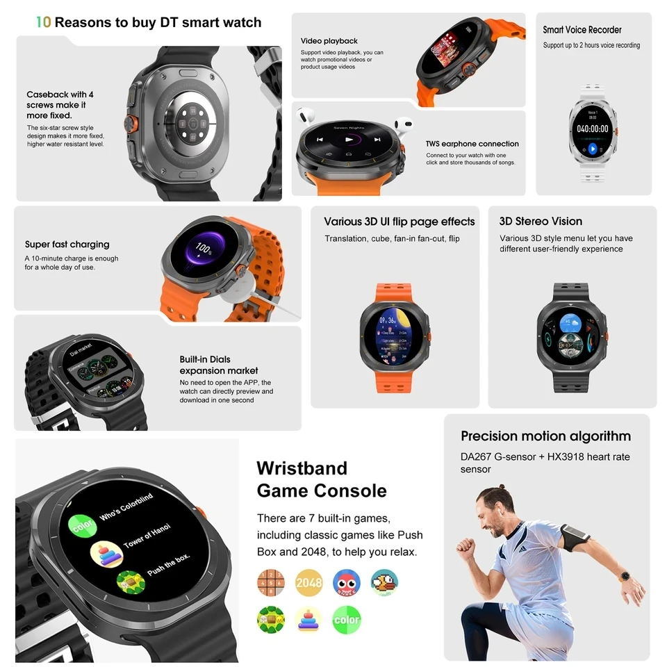 2025  ġ 7 Ʈ Ʈġ  32GB ޸ 3D  ÷  Ʈġ GPS NFC ħ   Ʈġ
