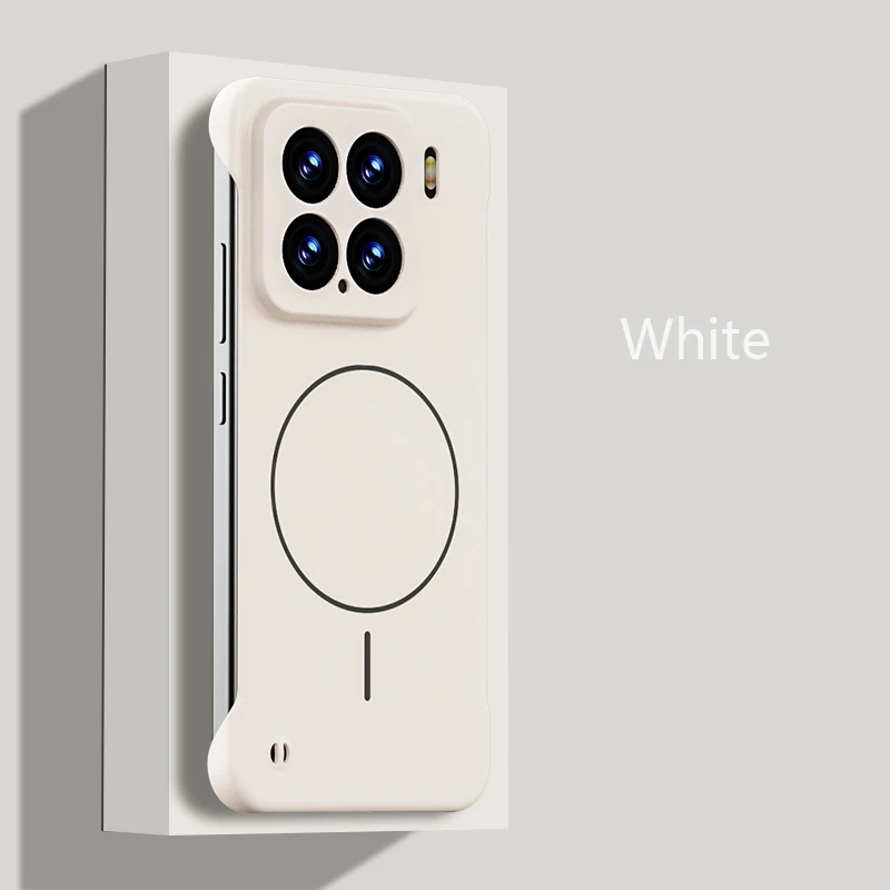Enhanced Magnetic Case | Ultra Thin Frameless Design with Wireless Charging Capability