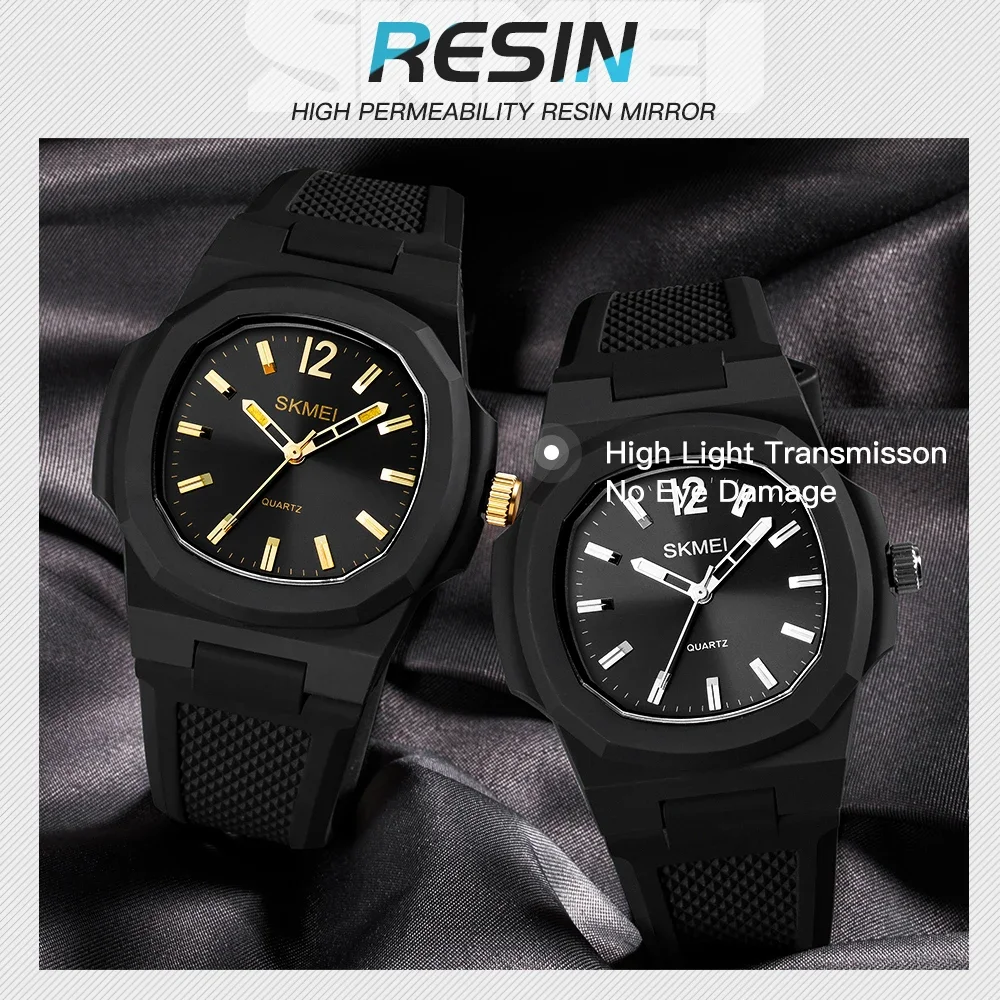 SKMEI 1717 Casual Quartz Watch for Men Women Luxury Sport Waterproof Shockproof Wristwatches Boy Girl Date Clock Reloj Hombre