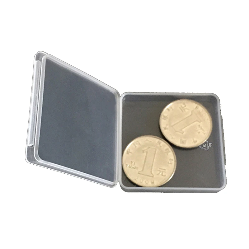 

Small Components Storage Box Accessory Jewelry Tool Screw Sample Translucent Square Plastic Case Z4708